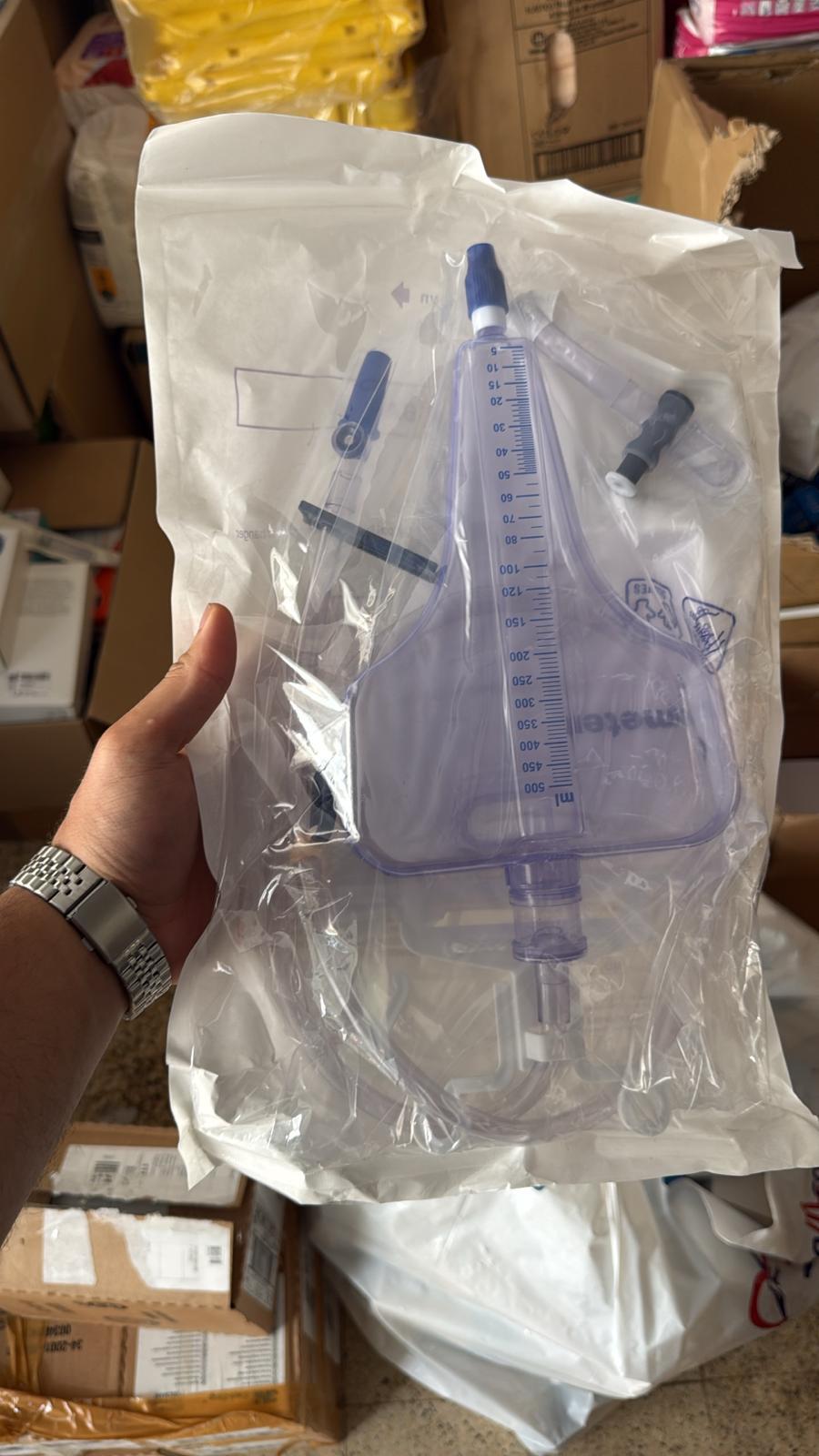 urine meter drainage bag