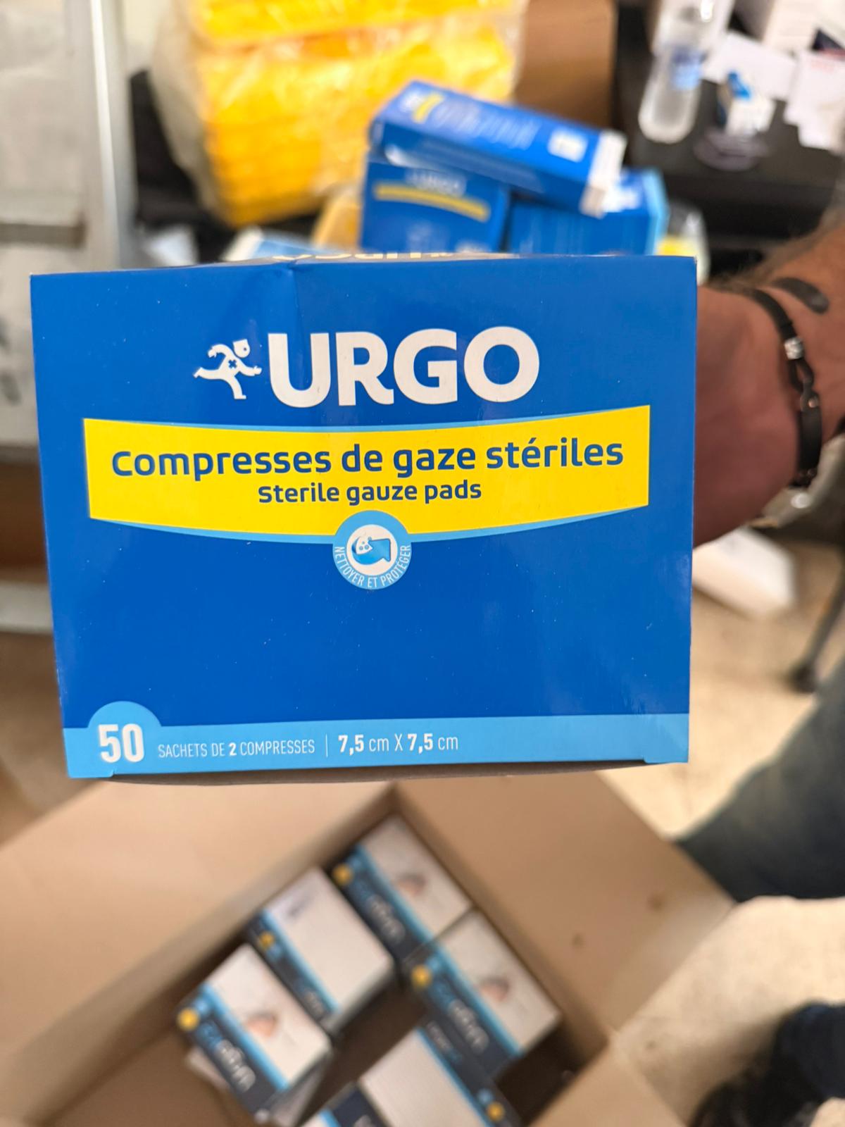 urgo compresses de gaze